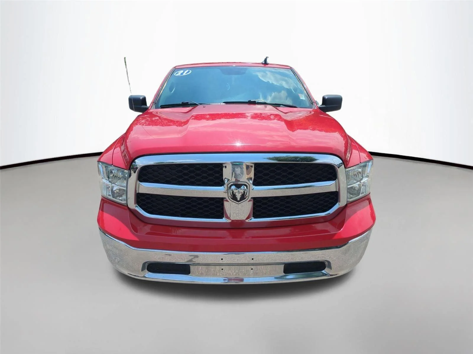 Used 2021 Flame Red Clearcoat Ram Tradesman image 14