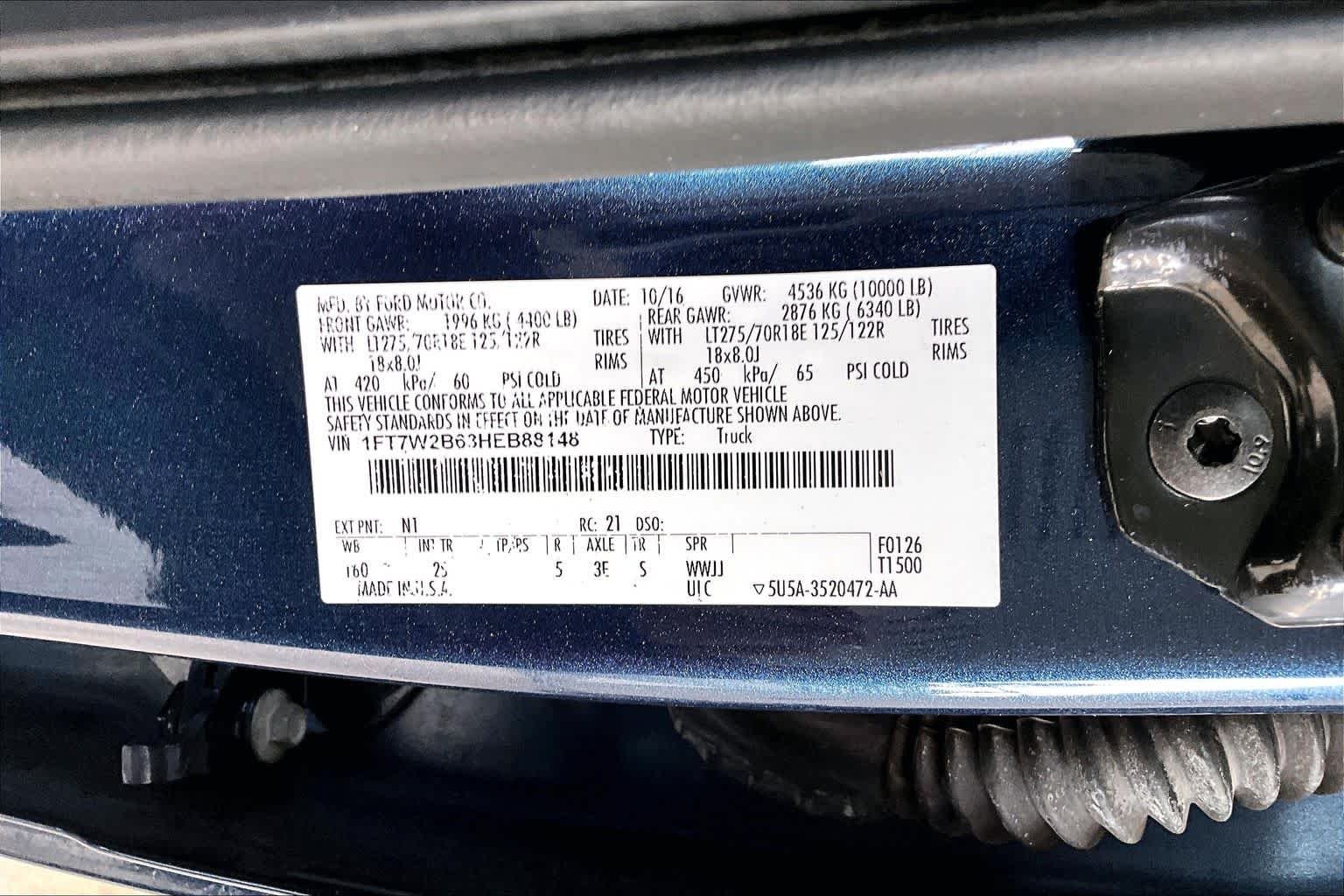 Used 2017 Blue Jeans Ford XLT image 31