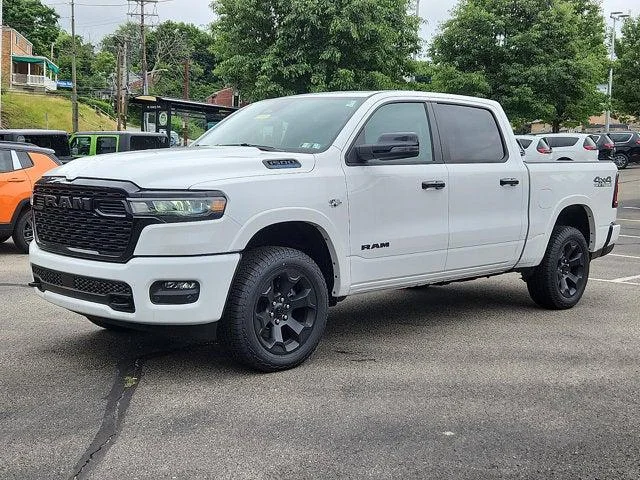 New 2026 Bright White Clear-Coat Exterior Paint RAM Big Horn/Lone Star image 2