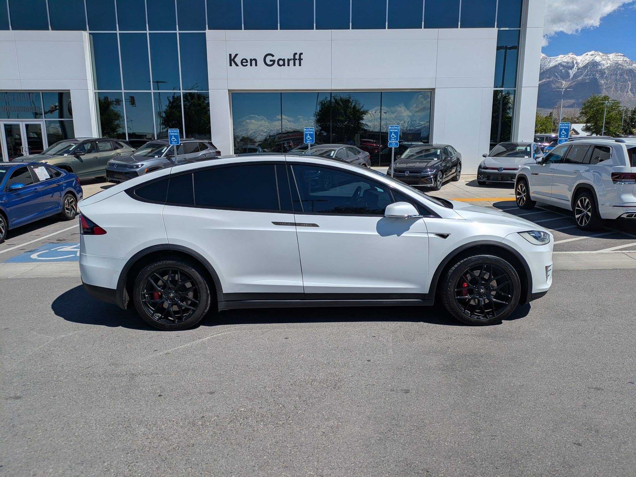 Used 2016 Tesla Model X P90D with VIN 5YJXCAE45GF006850 for sale in Orem, UT