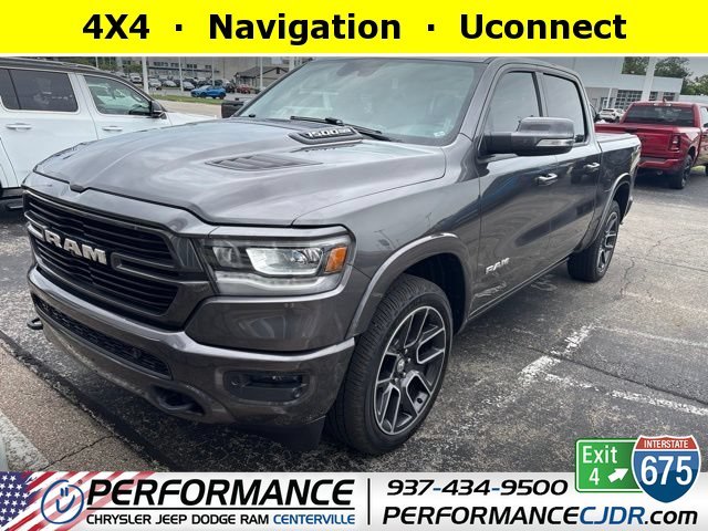 Used 2019 Granite Crystal Metallic Clearcoat Ram Laramie image 1