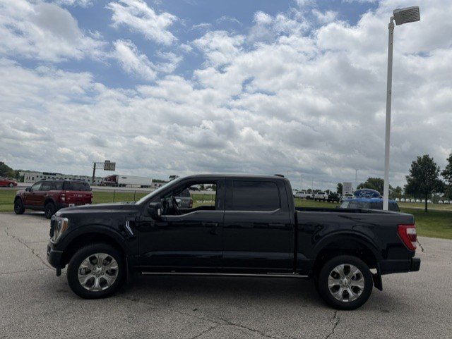 Used 2022 Black Metallic Ford Platinum image 4