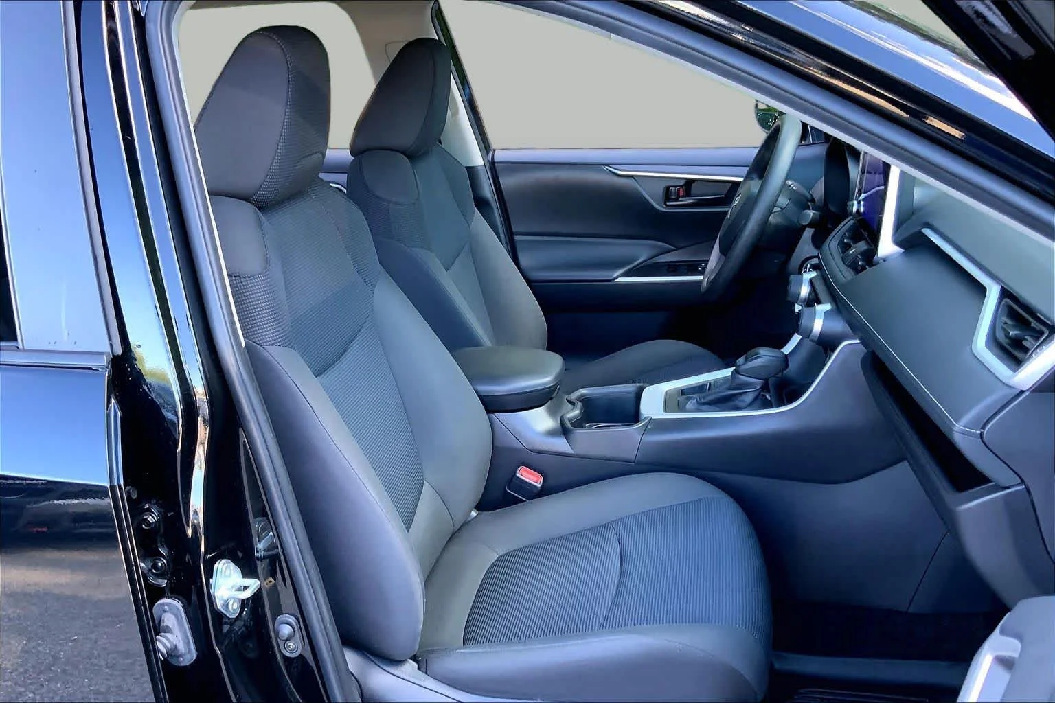 Used 2024 Midnight Black Metallic Toyota LE image 8