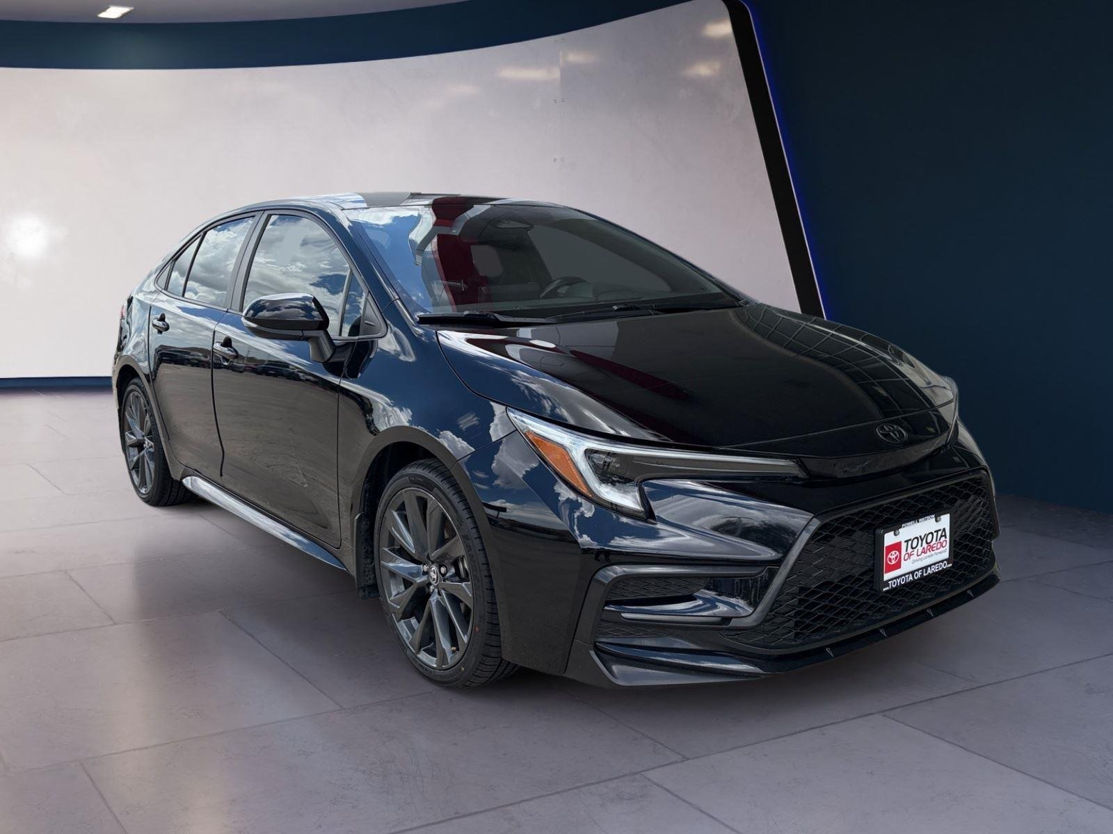 Used 2024 Midnight Black Metallic Toyota SE image 7