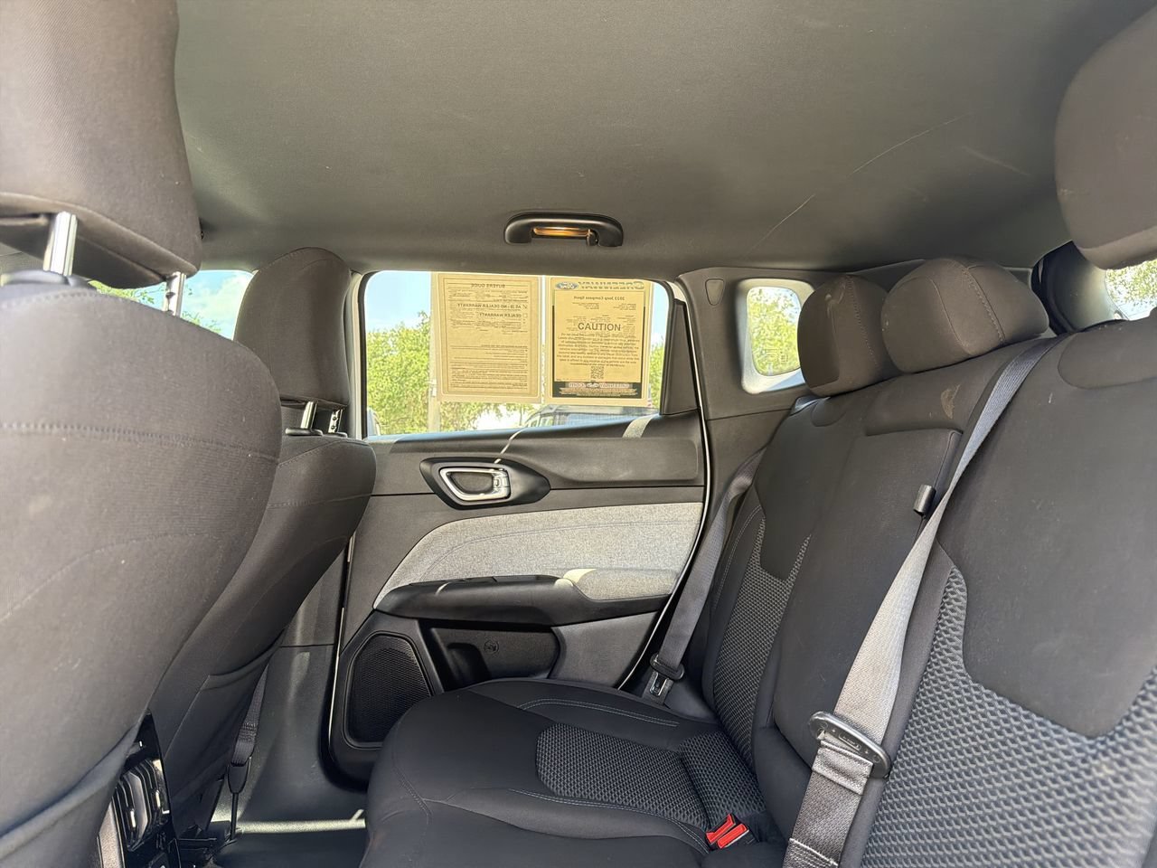 Used 2023 Bright White Clearcoat Jeep Sport image 15
