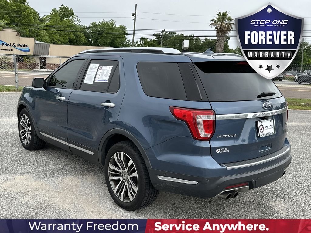 Used 2018 Blue Ford Platinum image 5