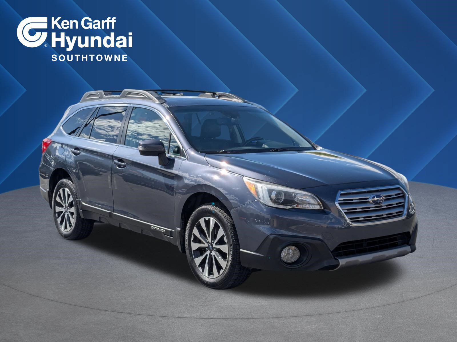 Used 2017 Carbide Gray Metallic Subaru Limited image 1