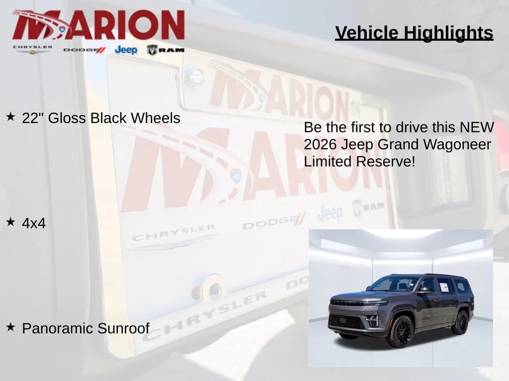 New 2026 Gray Jeep Limited Reserve image 5