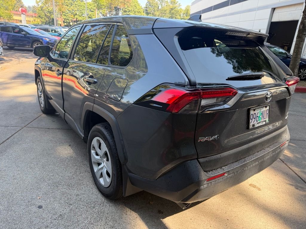 Used 2025 Magnetic Gray Metallic Toyota LE image 5
