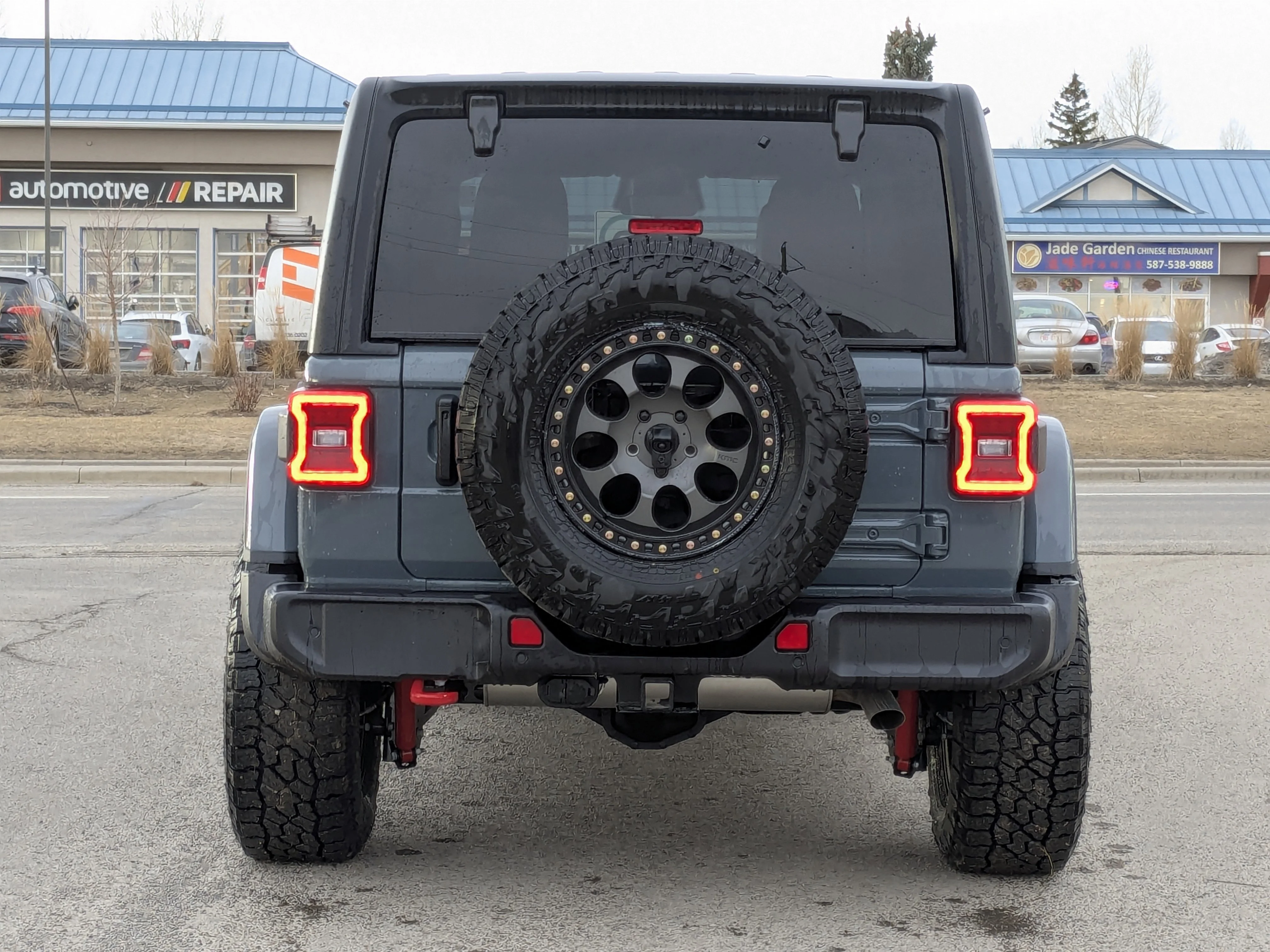 New 2026 Dark blue Jeep Rubicon - FUEL RIMS - AT 35 TIRES - HIGHLIFT HOOD JACK & TONS MORE! image 7