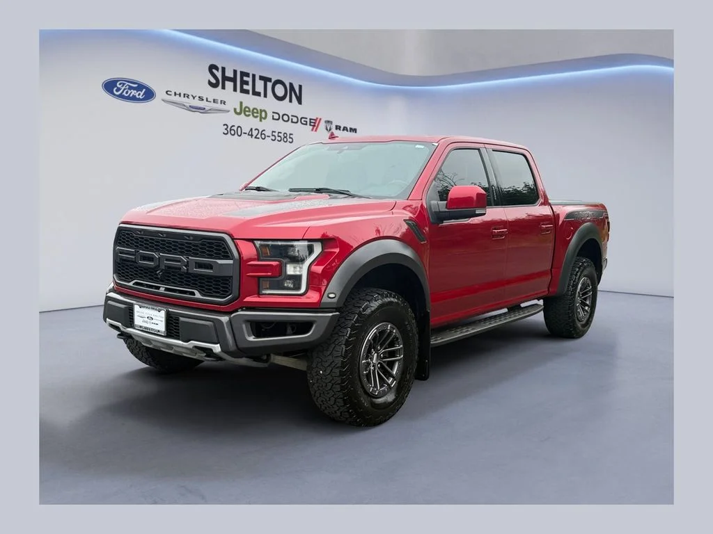 Used 2020 Red Ford Raptor image 1
