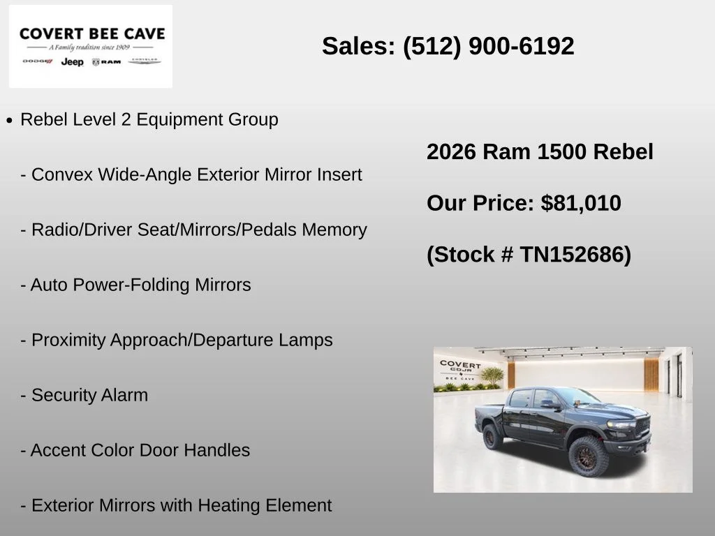 2026 RAM 1500 Rebel - Photo 25