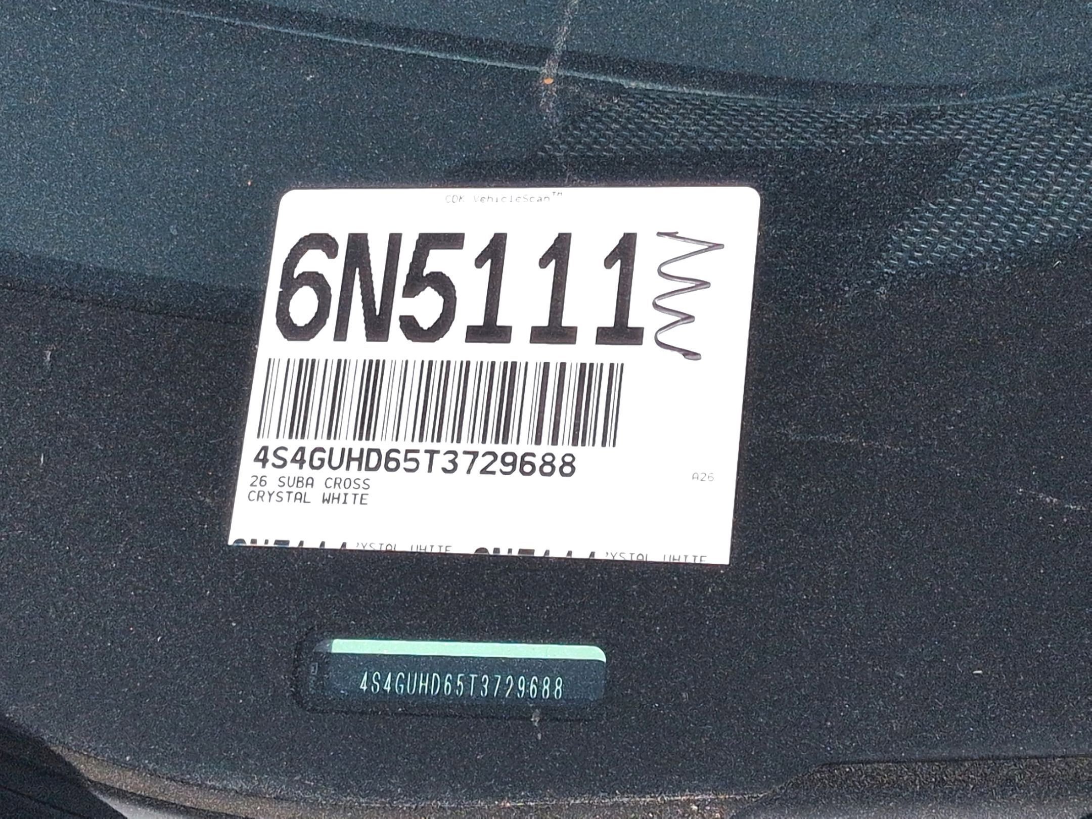 New 2026 CRYSTAL WHITE PEARL Subaru Premium image 15