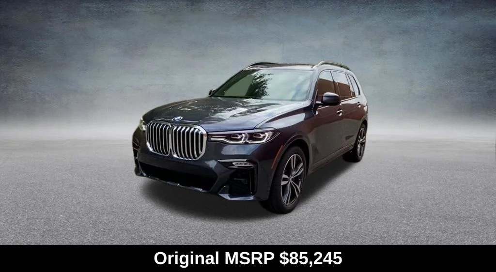 Used 2021 Gray BMW xDrive40i image 9