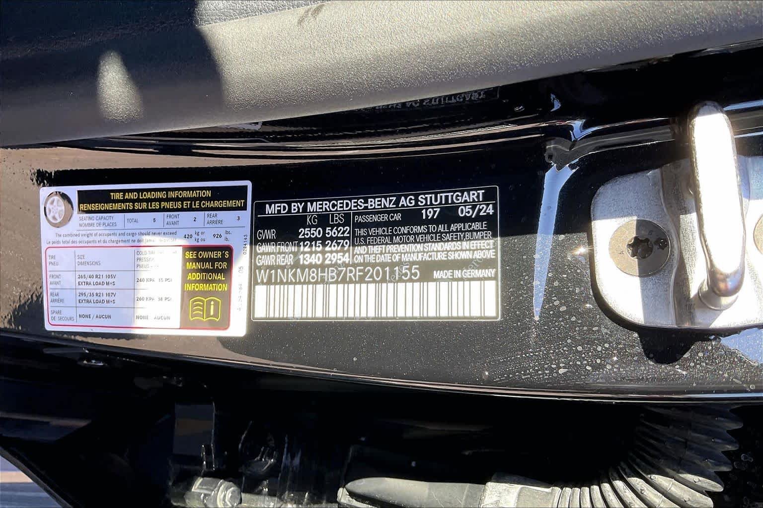 Used 2024 Obsidian Black Metallic Mercedes-Benz AMG® GLC 43 image 33