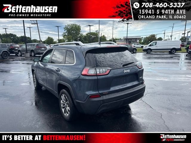 Certified Used 2020 Blue Jeep Latitude Plus image 3