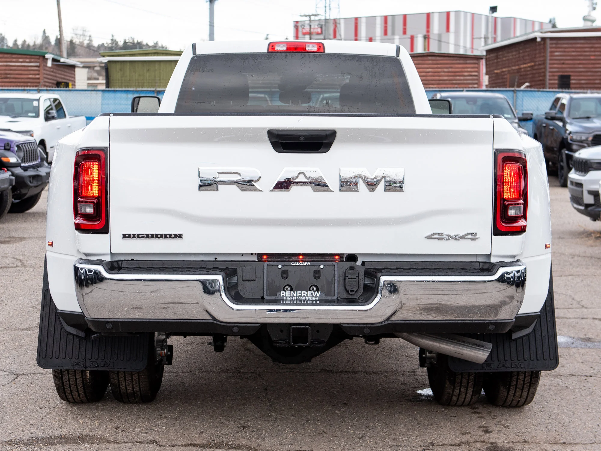 New 2026 White RAM Big Horn* image 5