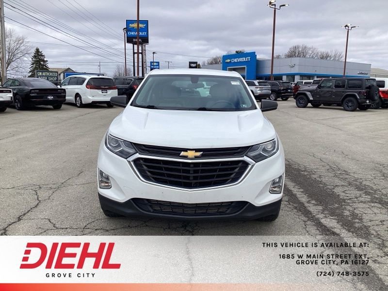 Used 2018 Chevrolet Equinox LS with VIN 3GNAXREV9JS551103 for sale in Grove City, PA