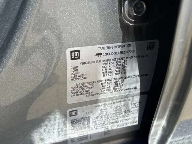 Used 2024 Sterling Gray Metallic Chevrolet LTZ image 19