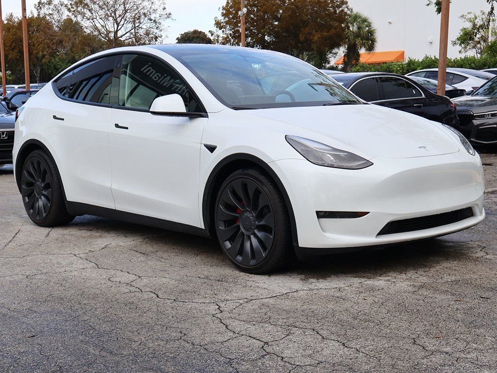 Used 2023 Tesla Model Y Performance with VIN 7SAYGDEF6PF772780 for sale in Miami, FL