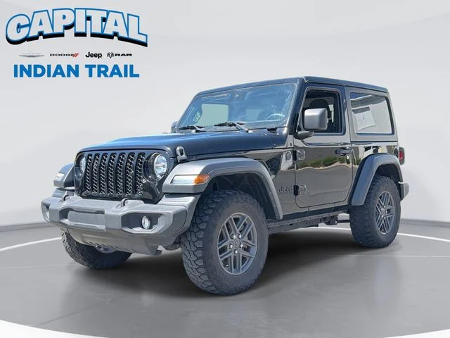 Used 2024 Black Jeep Sport S image 1