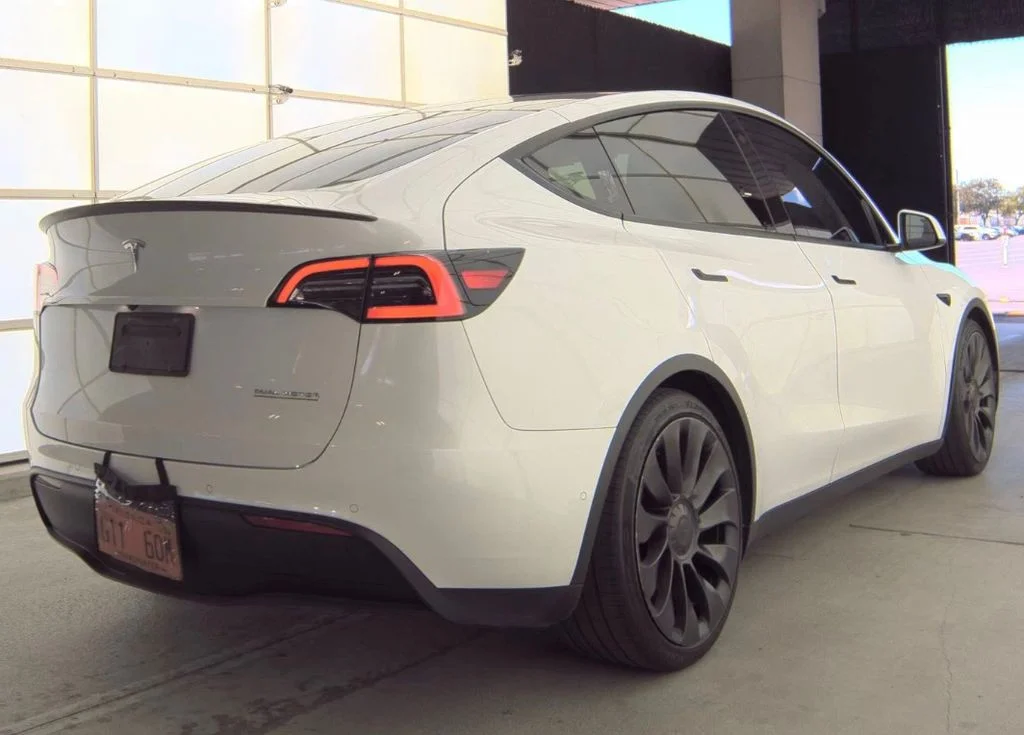 Used 2022 White Tesla Performance image 6