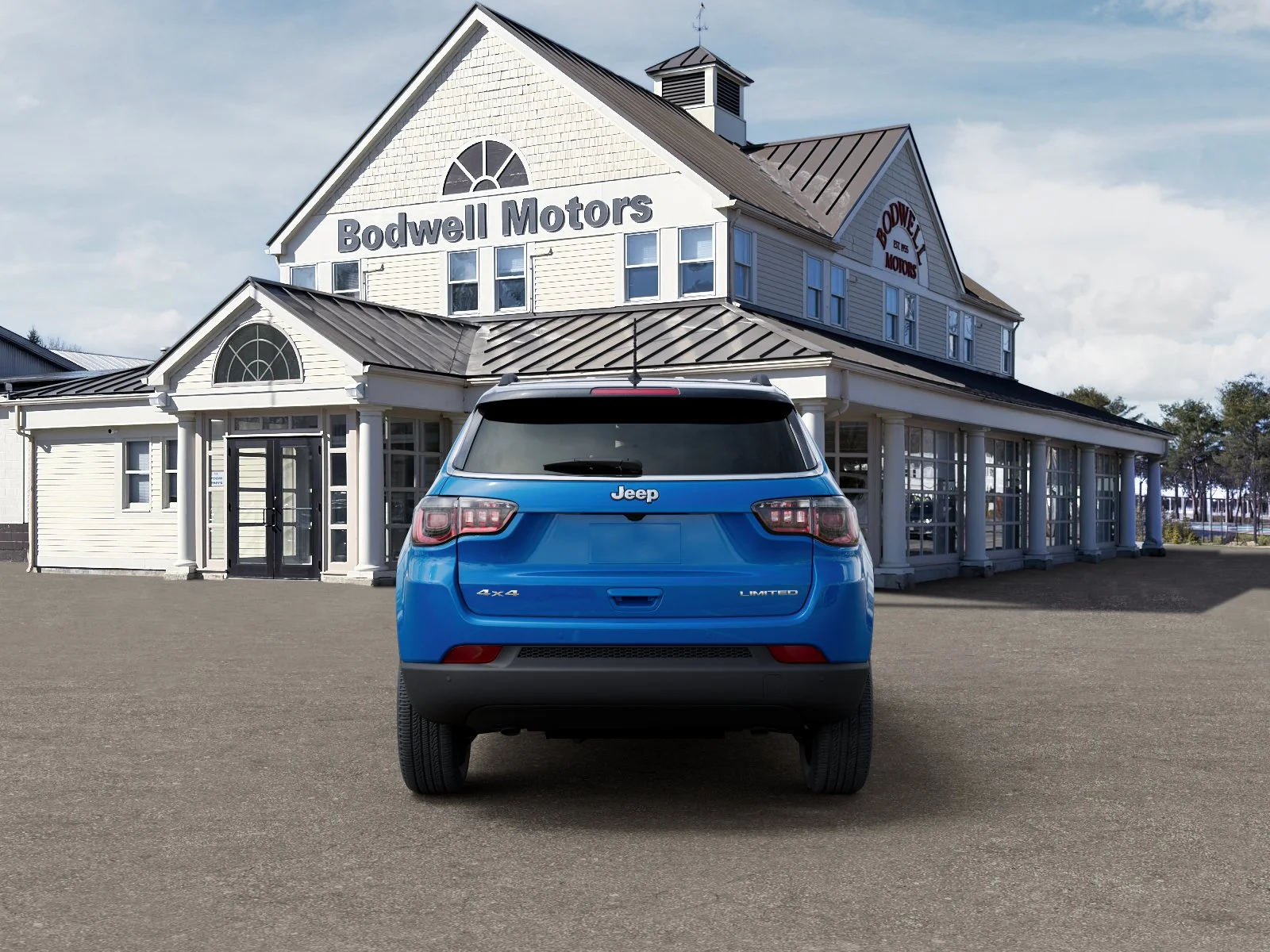 New 2026 Hydro Blue Pearl-Coat Exterior Paint Jeep Limited image 33