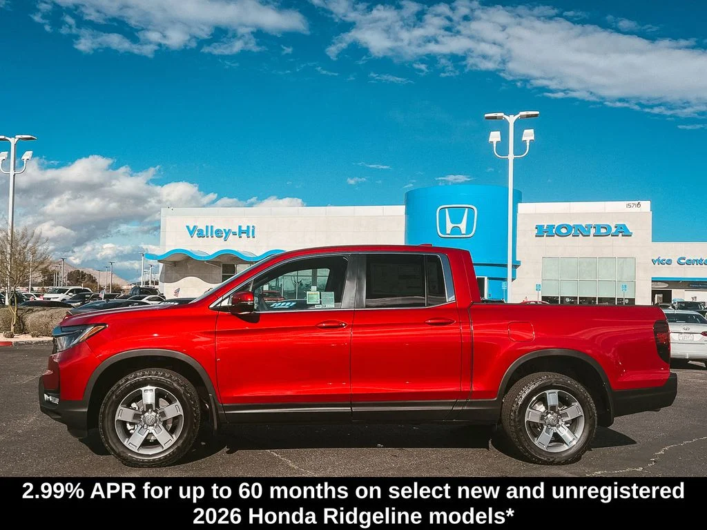 New 2026 Radiant Red Metallic II Honda RTL image 7