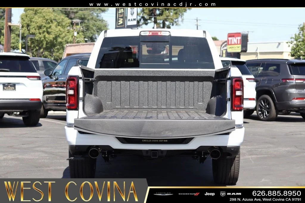 New 2026 Bright White Clear-Coat Exterior Paint RAM Laramie image 8