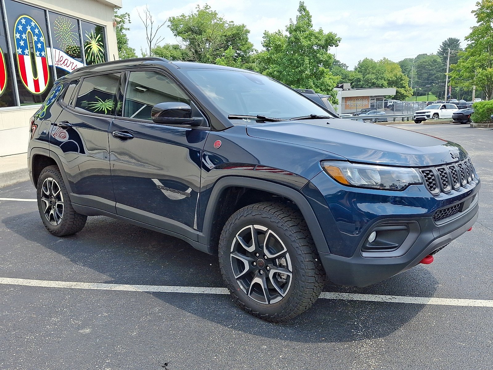 New 2026 Fathom Blue Pearl-Coat Exterior Paint Jeep Trailhawk image 2