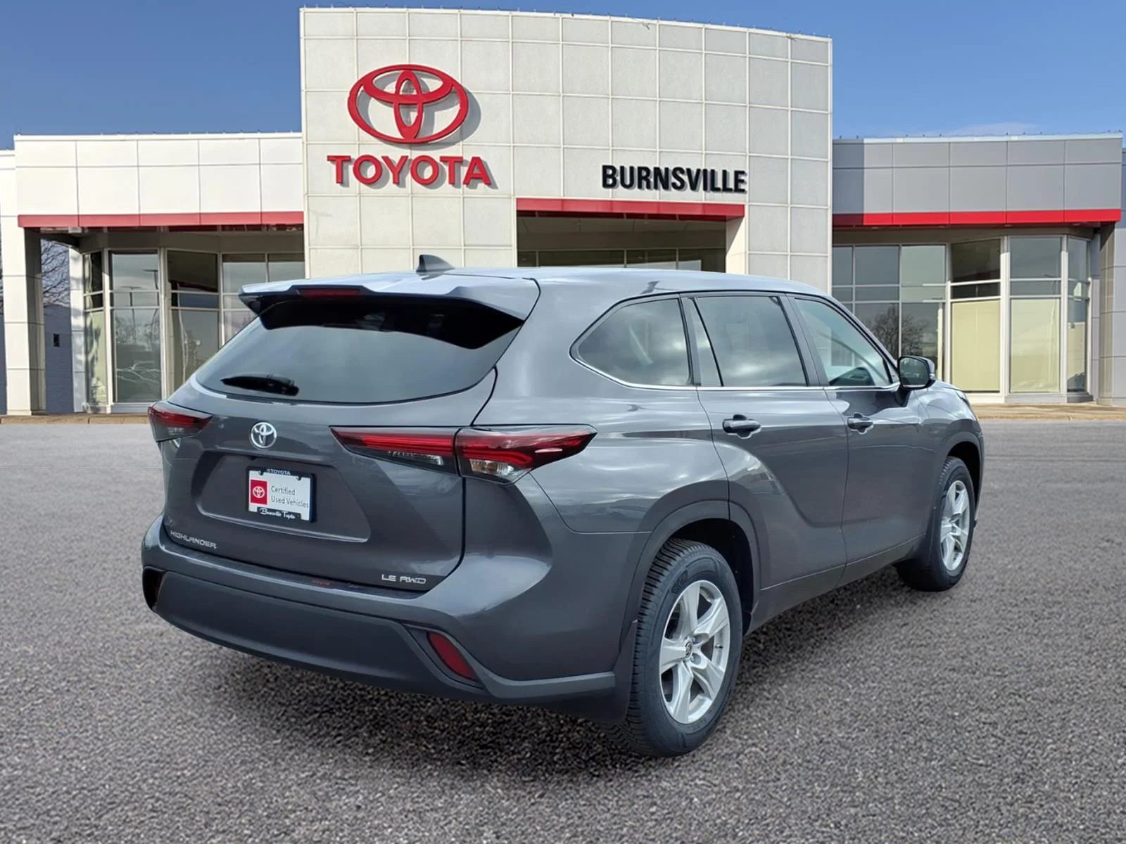 Certified Used 2024 Gray Toyota LE image 3