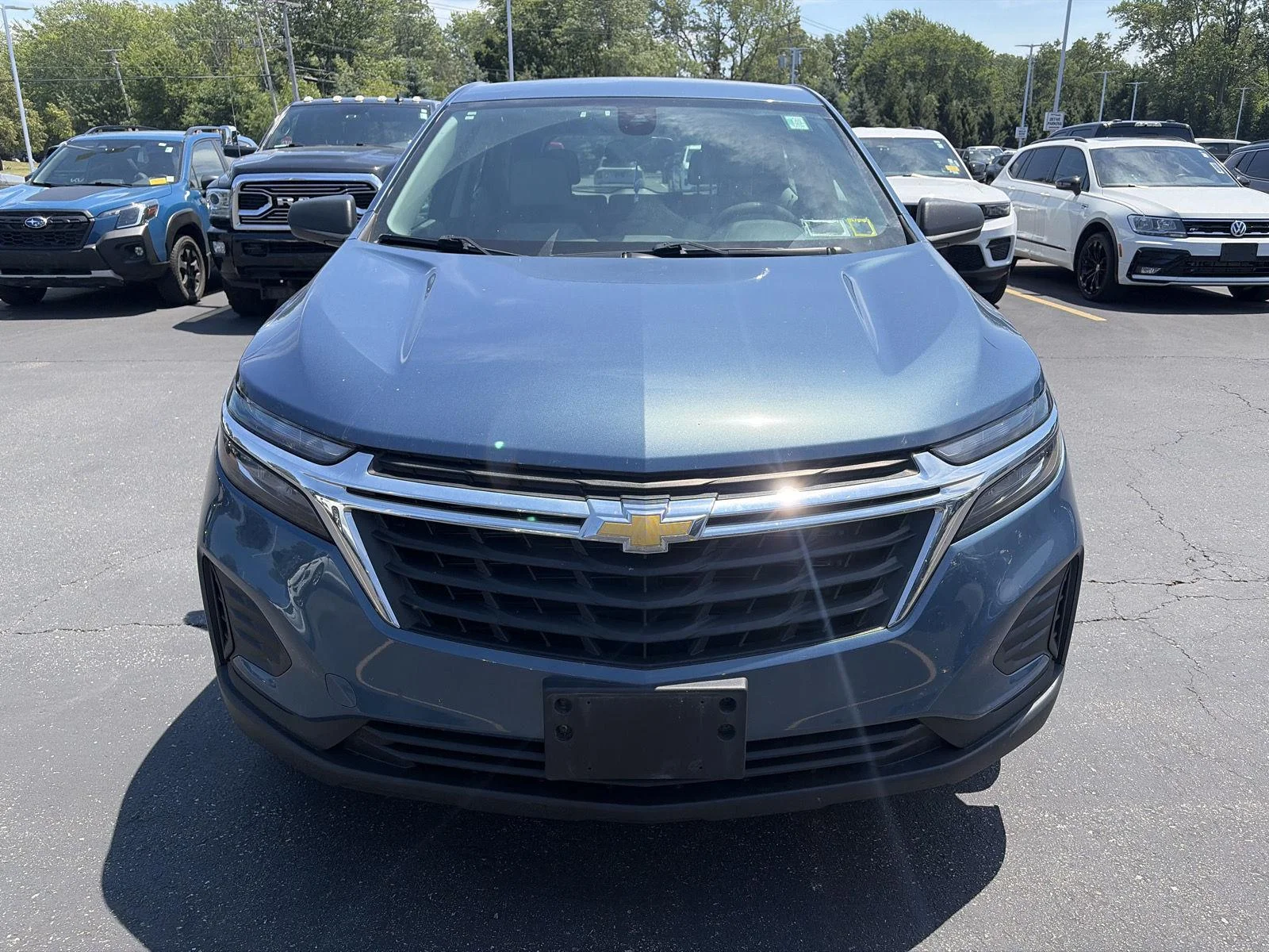 Used 2024 Lakeshore Blue Metallic Chevrolet LS image 2