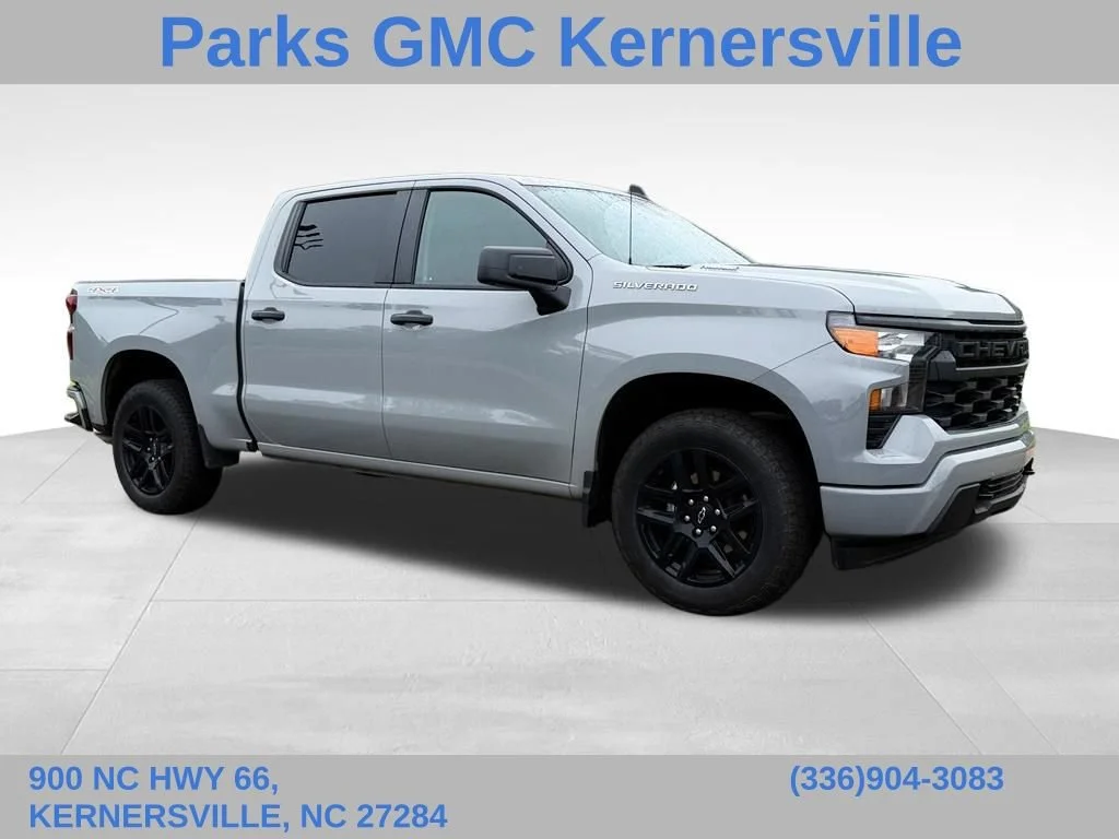 Used 2025 Slate Gray Metallic Chevrolet Custom image 1