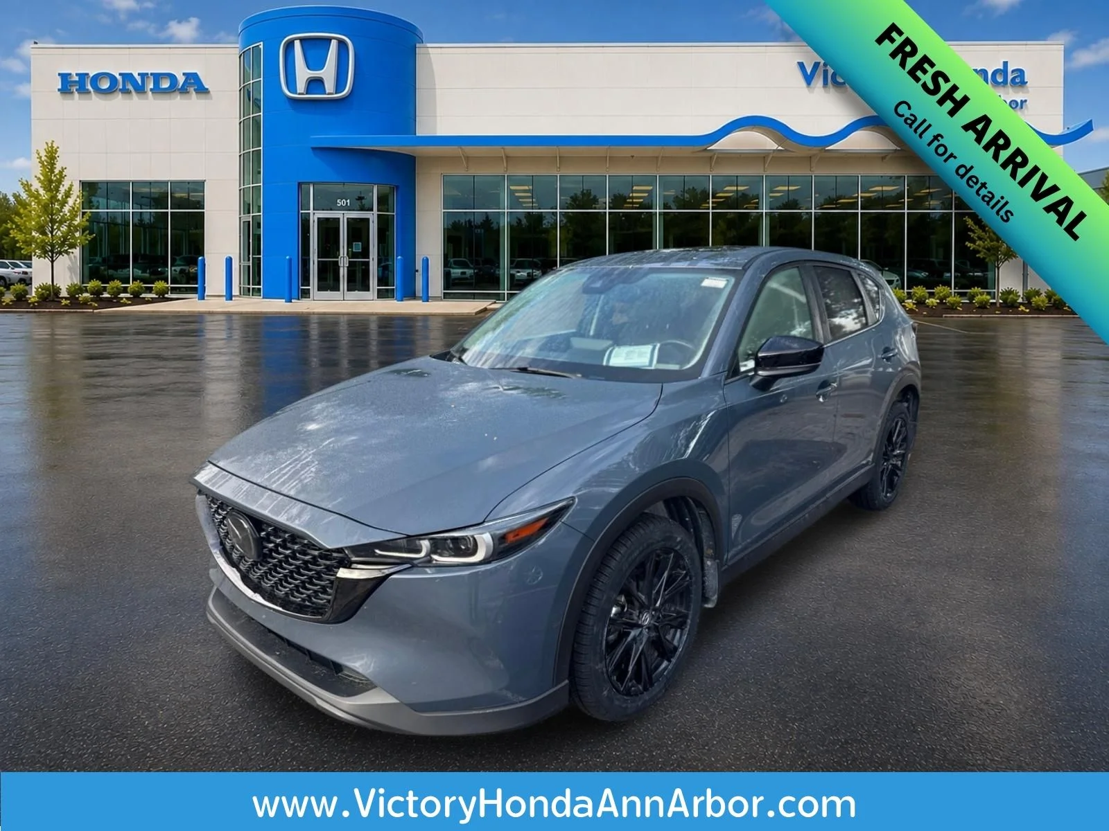 Used 2022 Gray Mazda 2.5 S Carbon Edition image 1