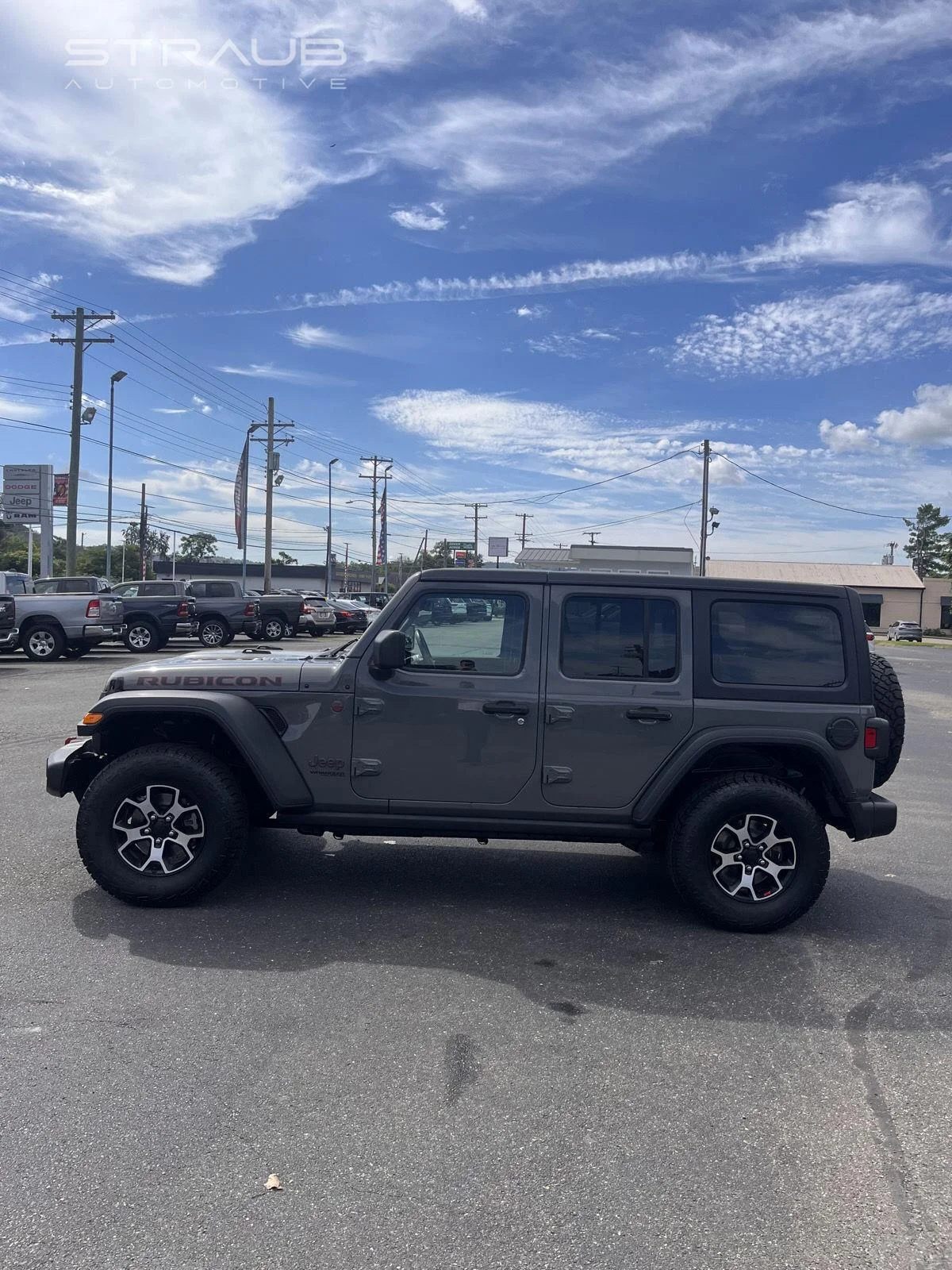 Used 2021 Sting-Gray Clearcoat Jeep Unlimited Rubicon image 5