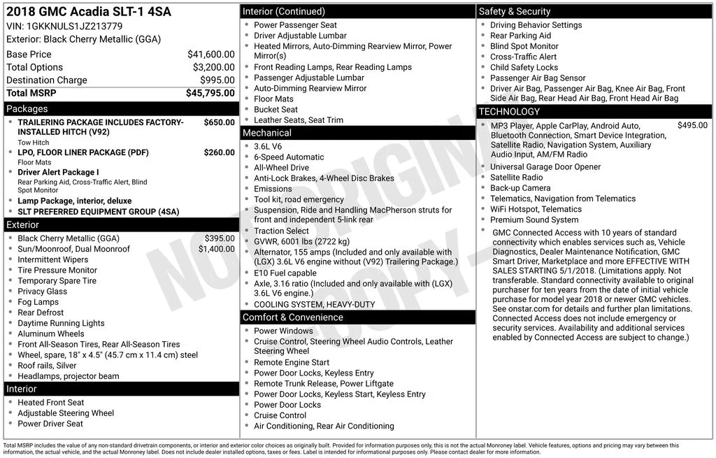 Used 2018 Red GMC SLT-1 image 9