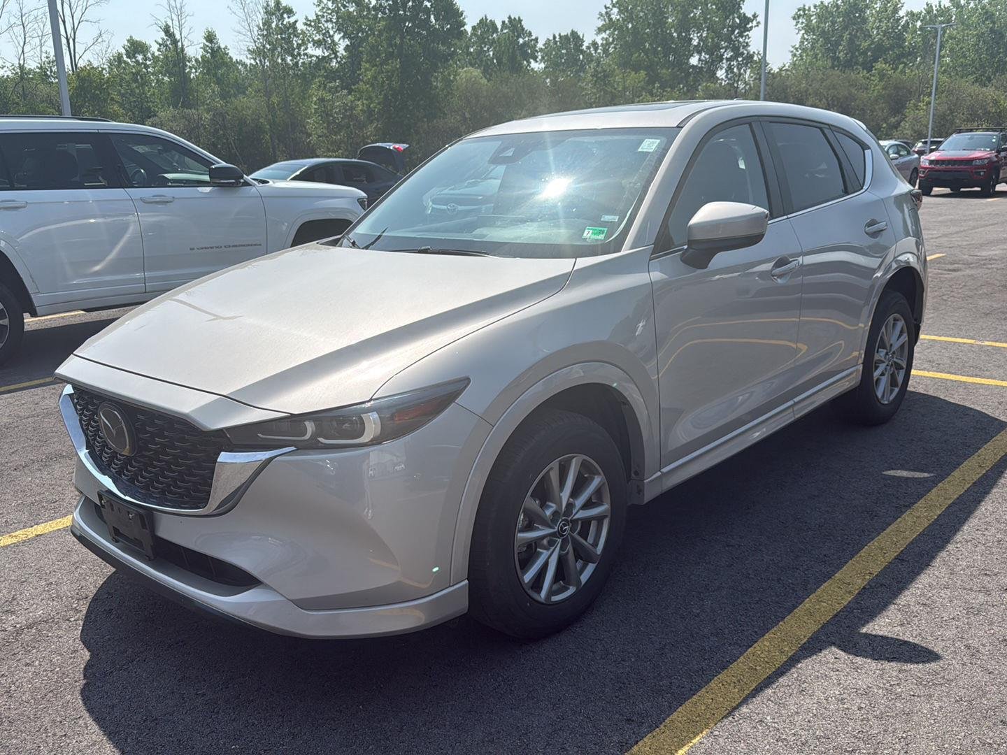 Used 2025 Platinum Quartz Metallic Mazda 2.5 S Preferred Package image 2