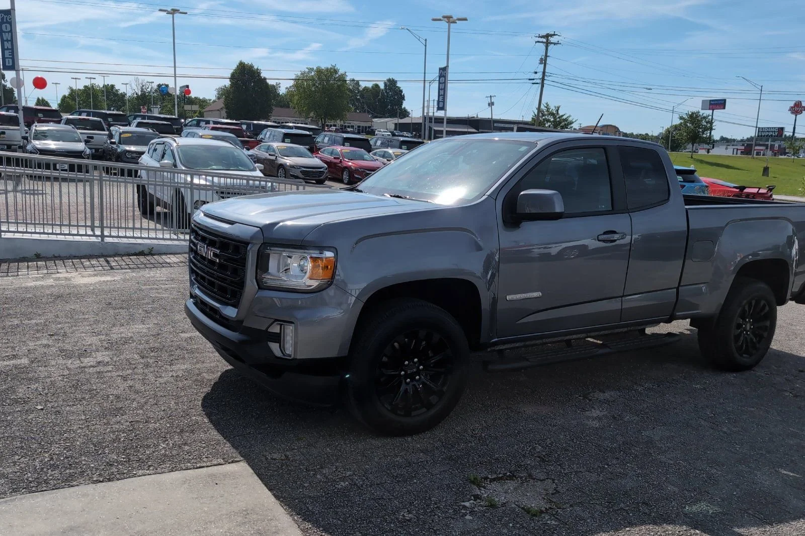 Used 2022 Satin Steel Metallic GMC Elevation image 14