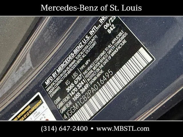 Certified Used 2023 Blue Mercedes-Benz 350 SUV image 25