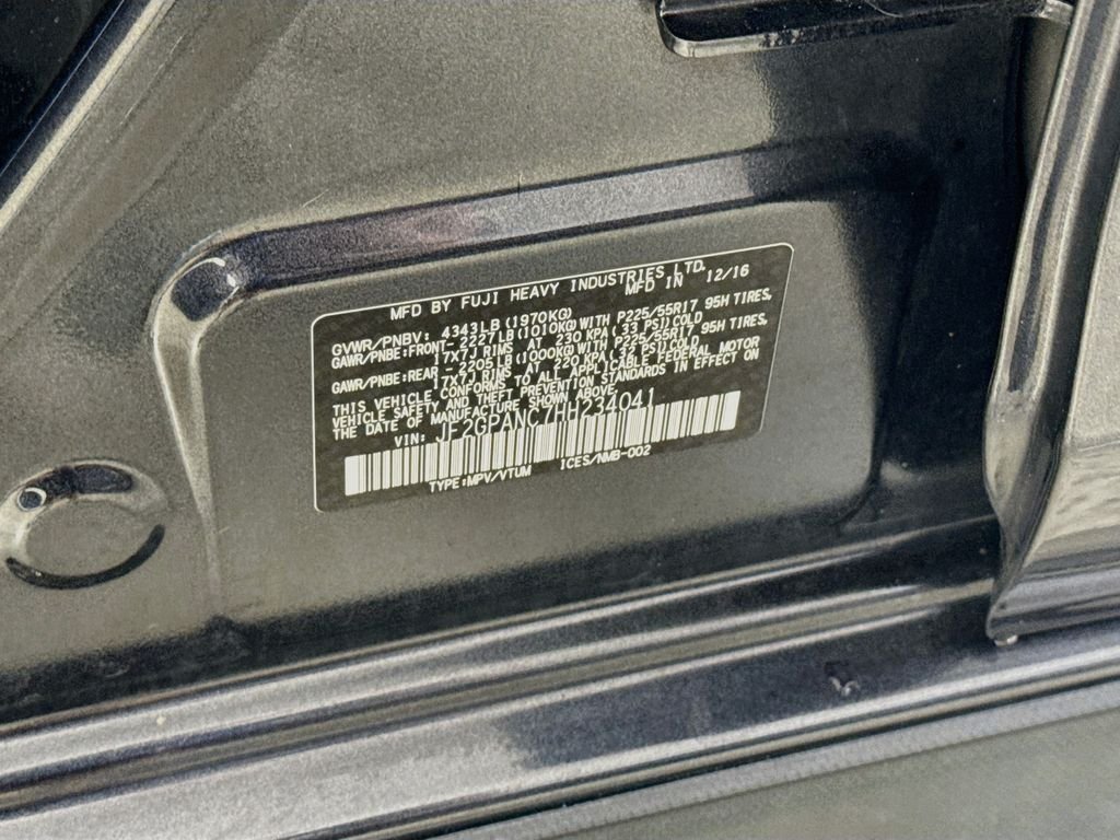 Used 2017 Dark Gray Metallic Subaru Limited image 31