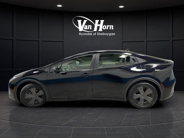 Used 2023 Midnight Black Metallic Toyota LE image 5