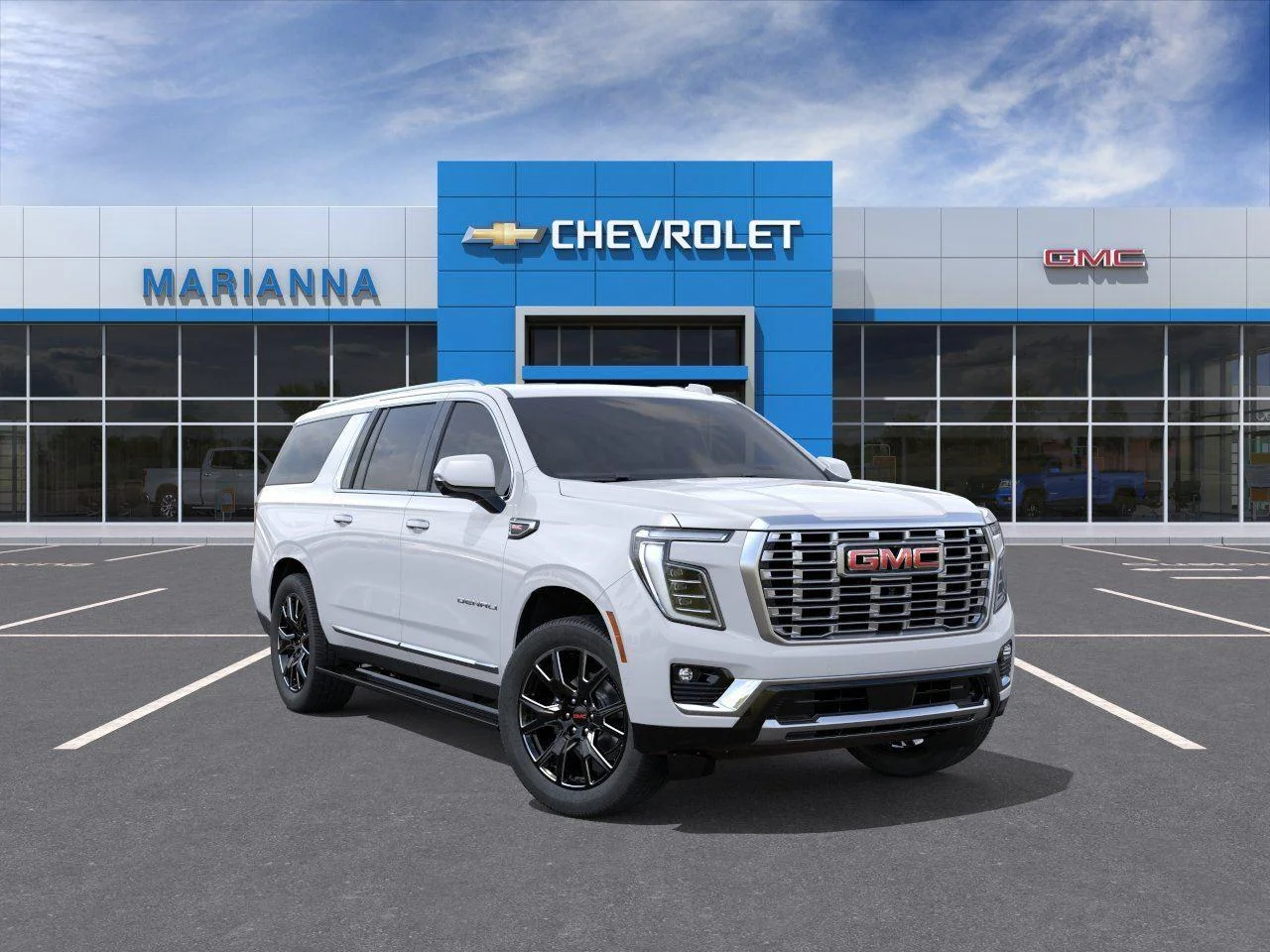 New 2026 Glacier White Tricoat GMC Denali image 1