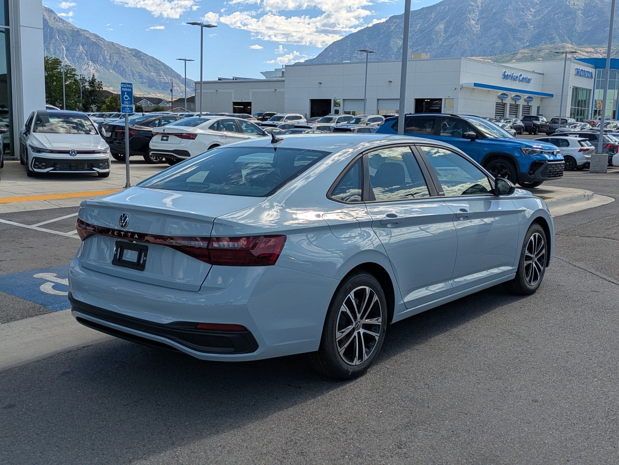 New 2026 Monument Gray Volkswagen Sport image 3