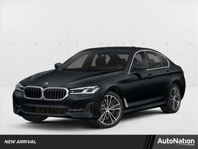 Used 2021 Carbon Black Metallic BMW 540i image 1