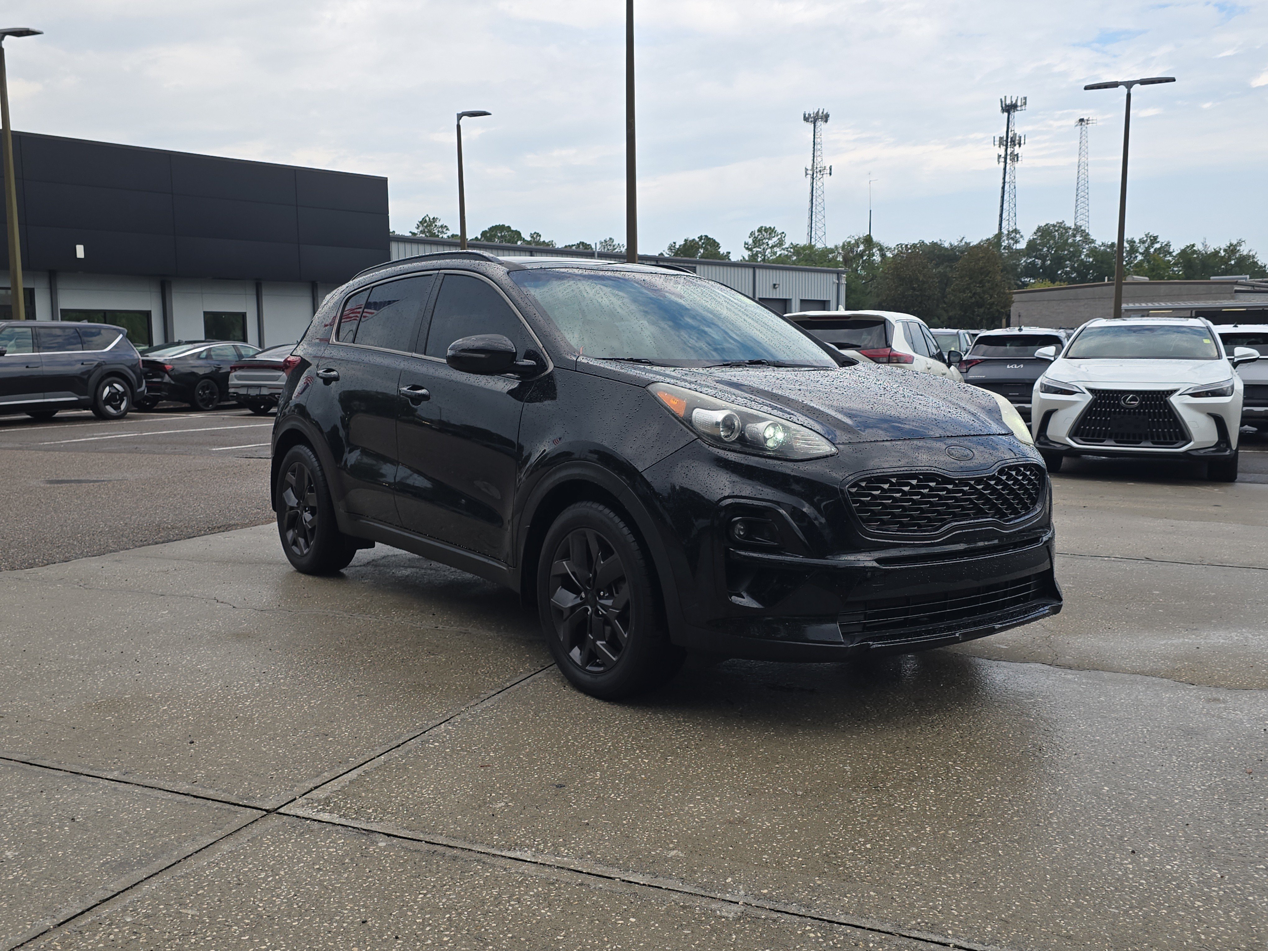 Certified 2022 Kia Sportage Nightfall with VIN KNDP63AC6N7988519 for sale in Zephyrhills, FL