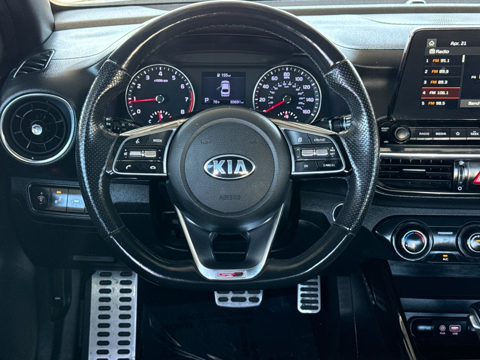 Used 2021 Blue Kia GT-Line image 13
