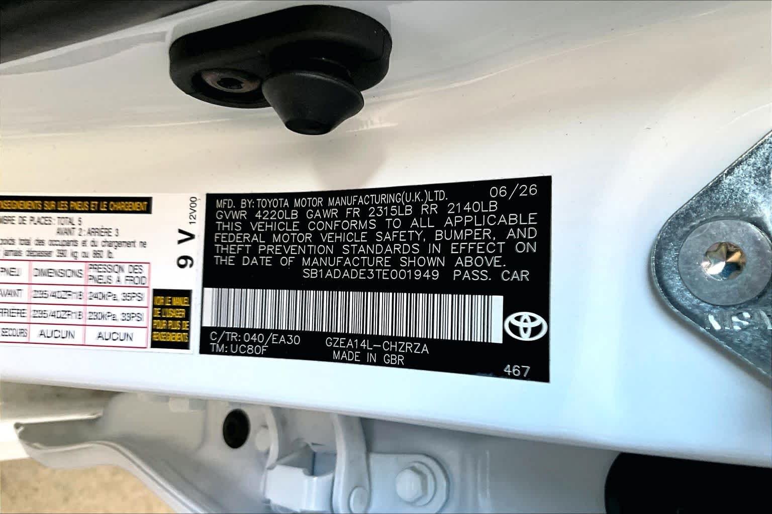 New 2026 Ice Cap Toyota GR Corolla Premium Plus image 16