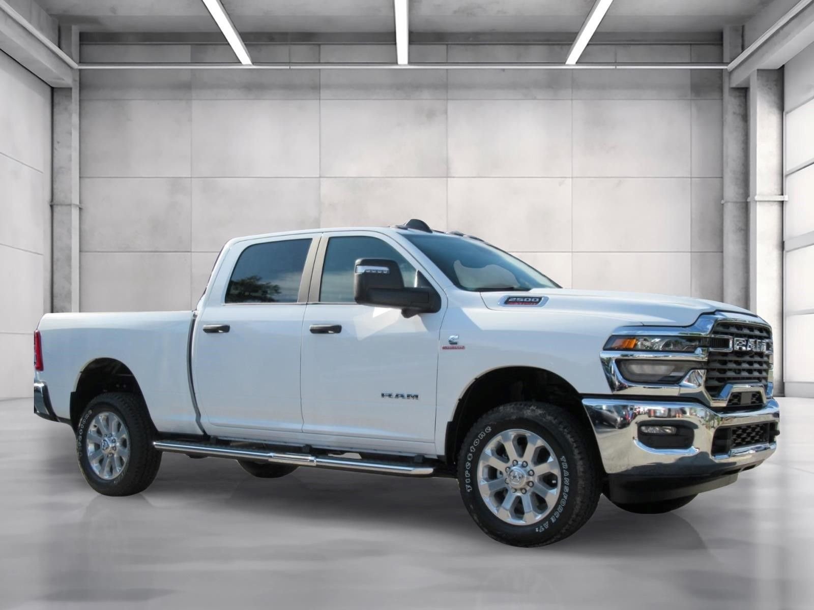 New 2026 Bright White Clear-Coat Exterior Paint RAM Big Horn image 1
