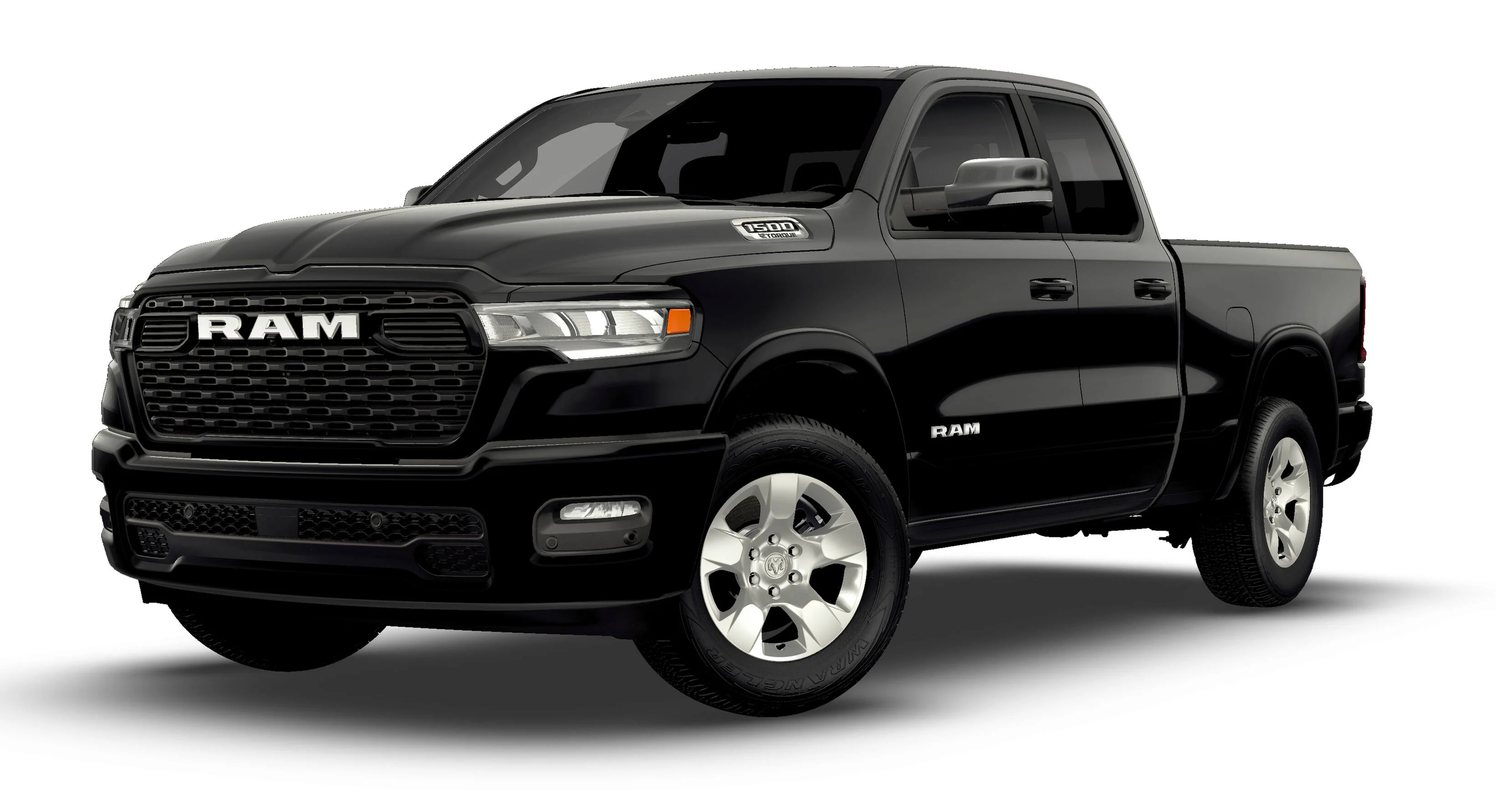 New 2026 Diamond Black Crystal Pearl-Coat Exterior Paint RAM BIG HORN image 1