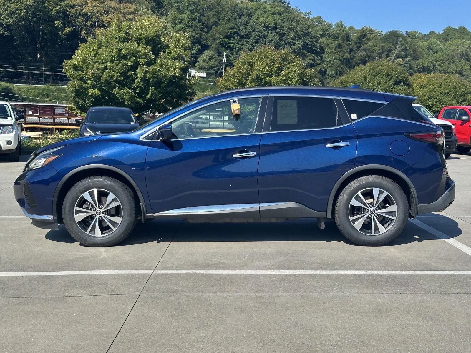 Used 2019 Deep Blue Pearl Nissan SV image 4